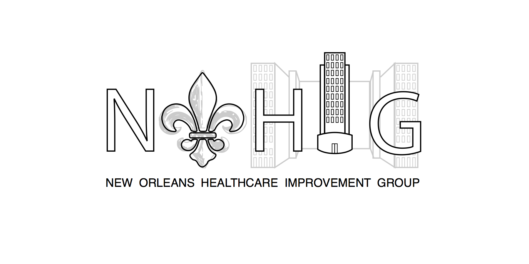 New Orleans Healthcare Improvement Group Fleur de Lis