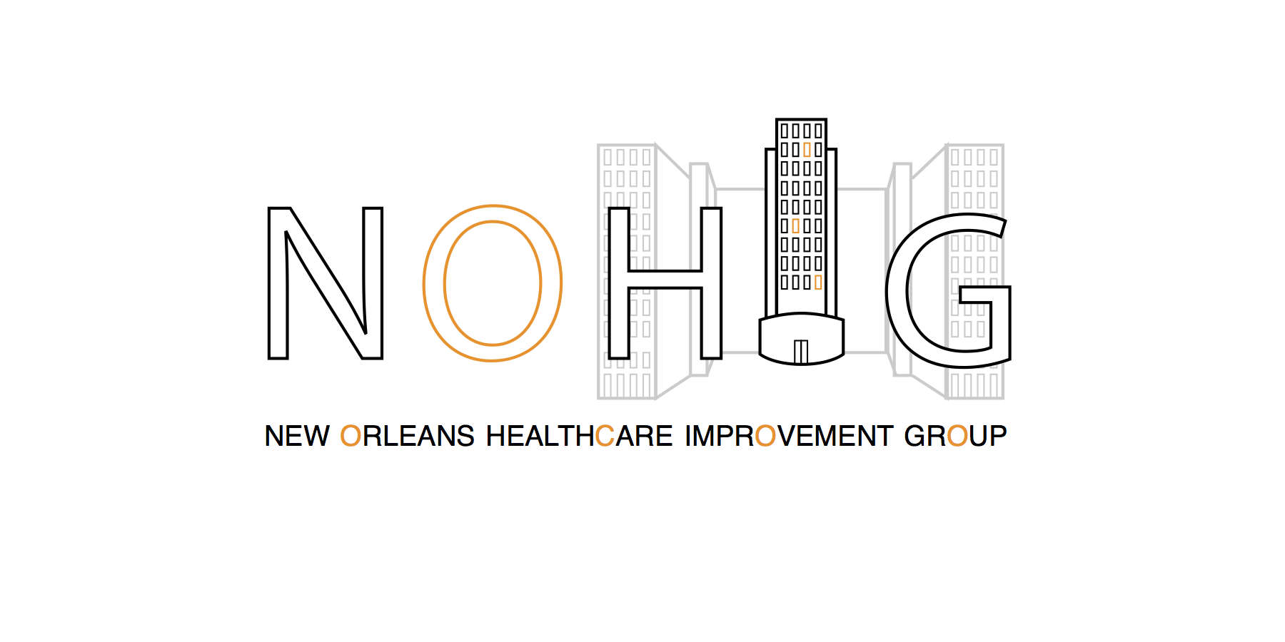 New Orleans Healthcare Improvement Group Logo 3 with color